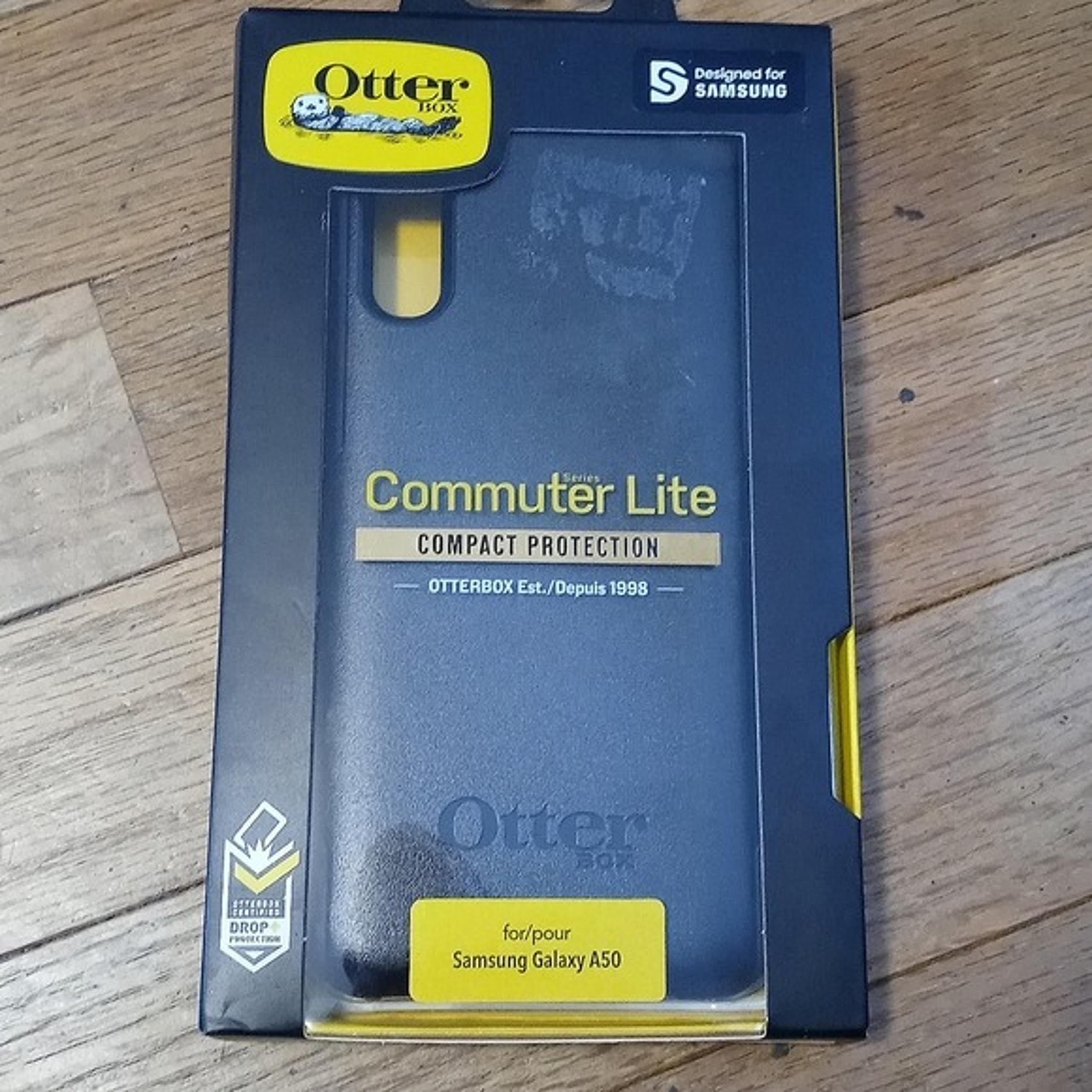 NEW OTTER BOX COMMUTER LITE CELL PHONE CASE SAMSUNG GALAXY A50 HARD CASE BLACK