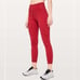 NWT lululemon fast and free HR tight 25 Dark Red Size 4