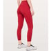 NWT lululemon fast and free HR tight 25 Dark Red Size 4