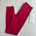 NWT lululemon fast and free HR tight 25 Dark Red Size 4