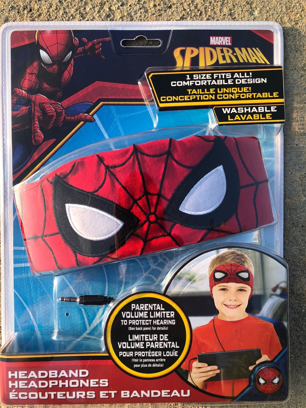 Spider-Man Headband Headphones