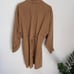 NOCTURNE Linen & Cotton Blend Asymmetrical Blouse Size Medium