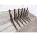 6 Antique Style Shelf Brackets, Cast Iron, Corbels, Braces 5 7/8 X 6 3/8