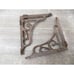 6 Antique Style Shelf Brackets, Cast Iron, Corbels, Braces 5 7/8 X 6 3/8