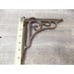6 Antique Style Shelf Brackets, Cast Iron, Corbels, Braces 5 7/8 X 6 3/8