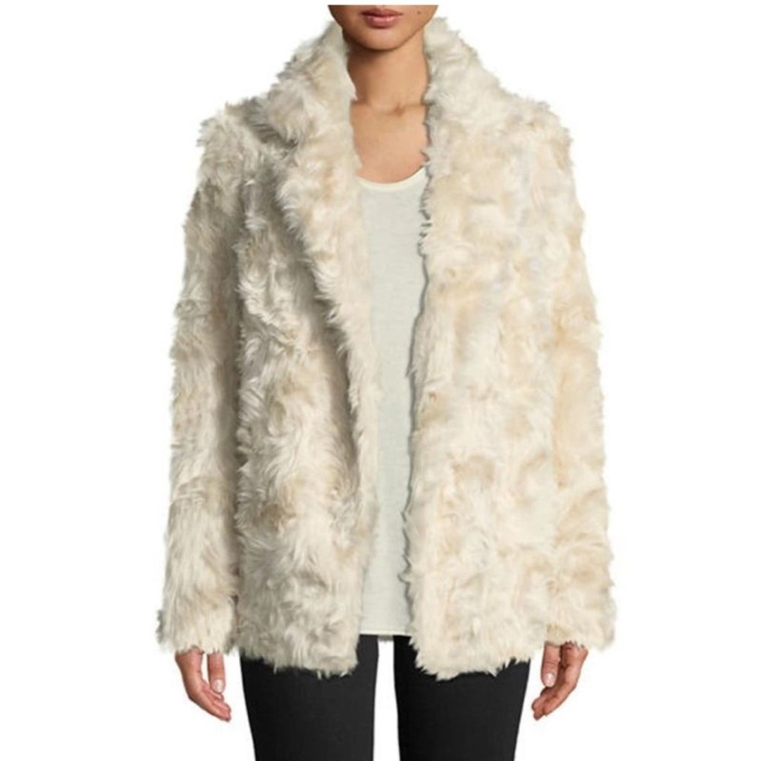 Theory Clairene Faux Fur Coat