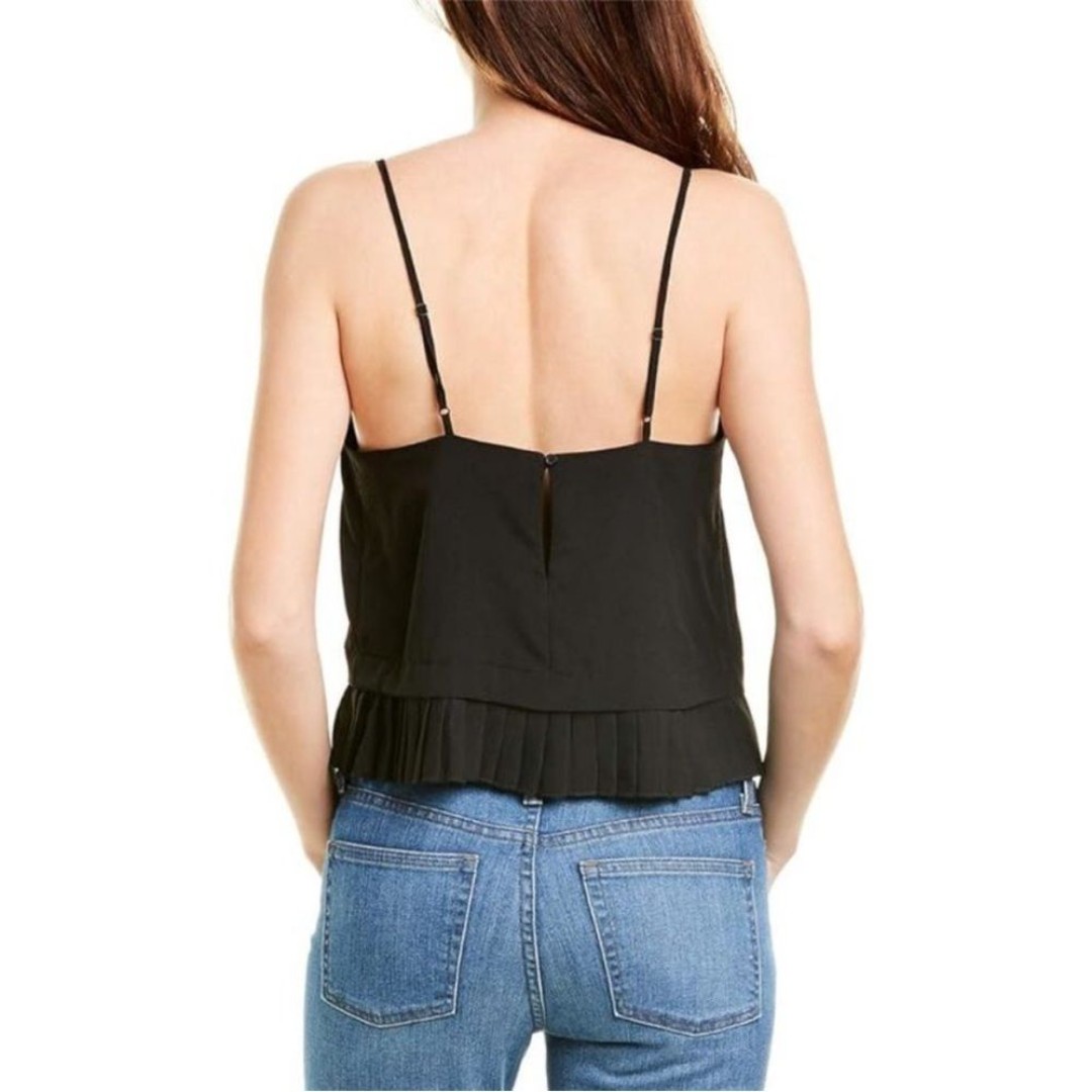 NWT French Connection Pleated Cropped Top