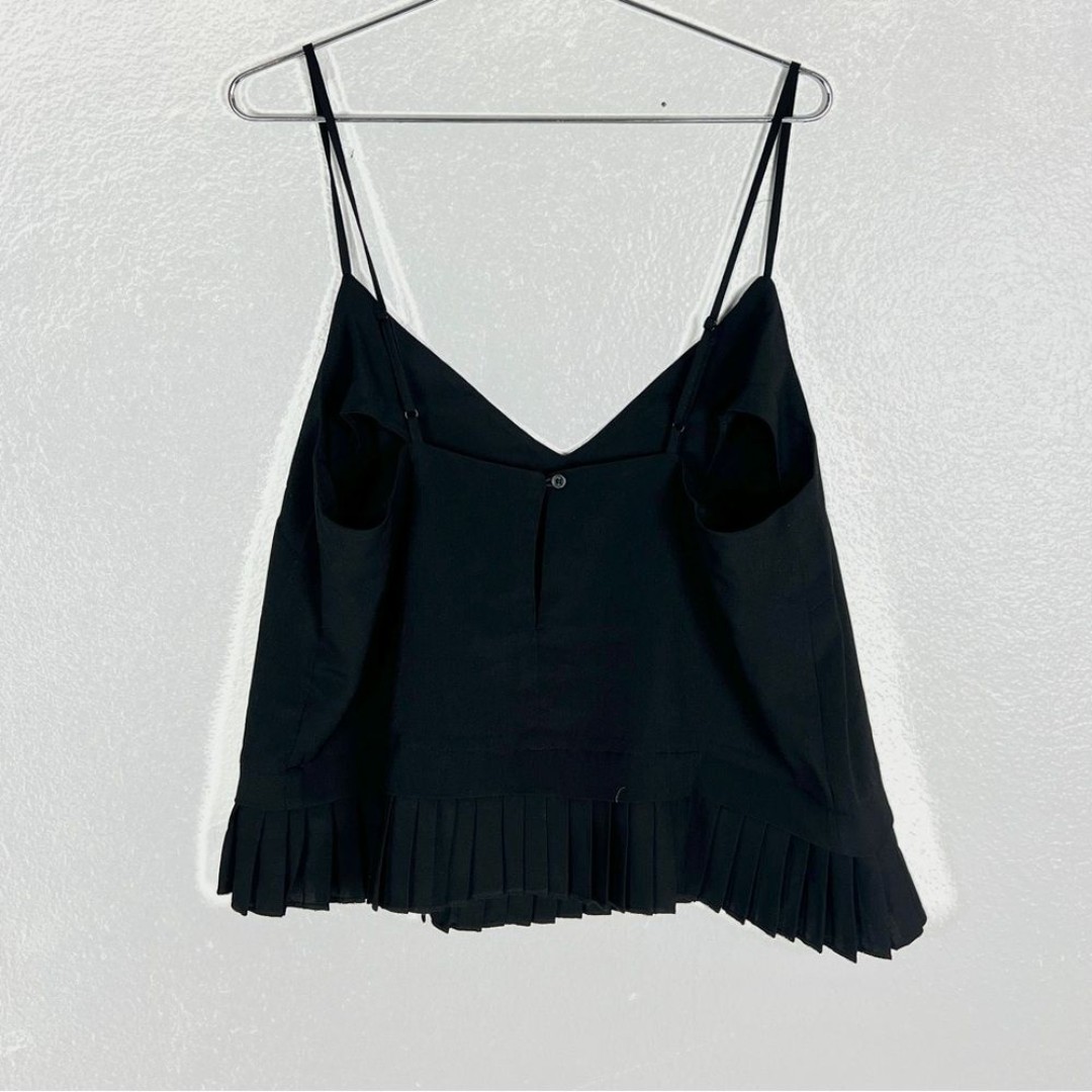 NWT French Connection Pleated Cropped Top