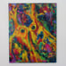 Original Acrylic Abstract Painting on Canvas 16 x 20 Signed 2020