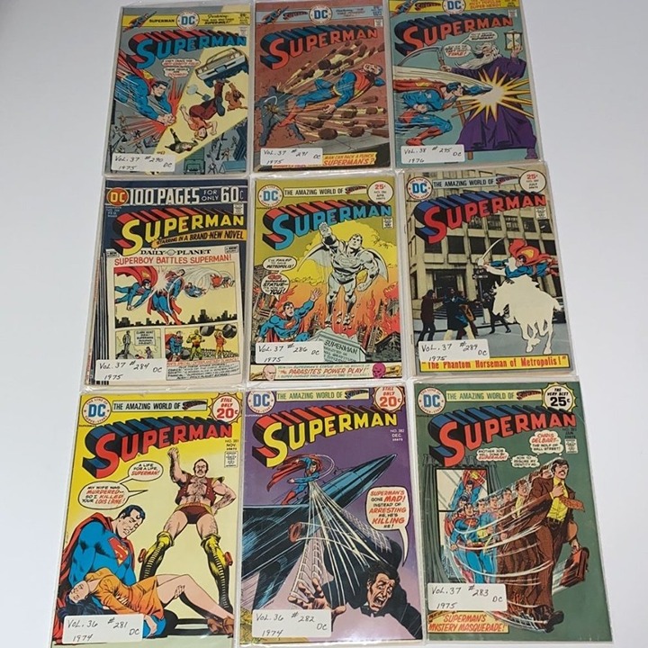 9 SUPERMAN DC COMICS