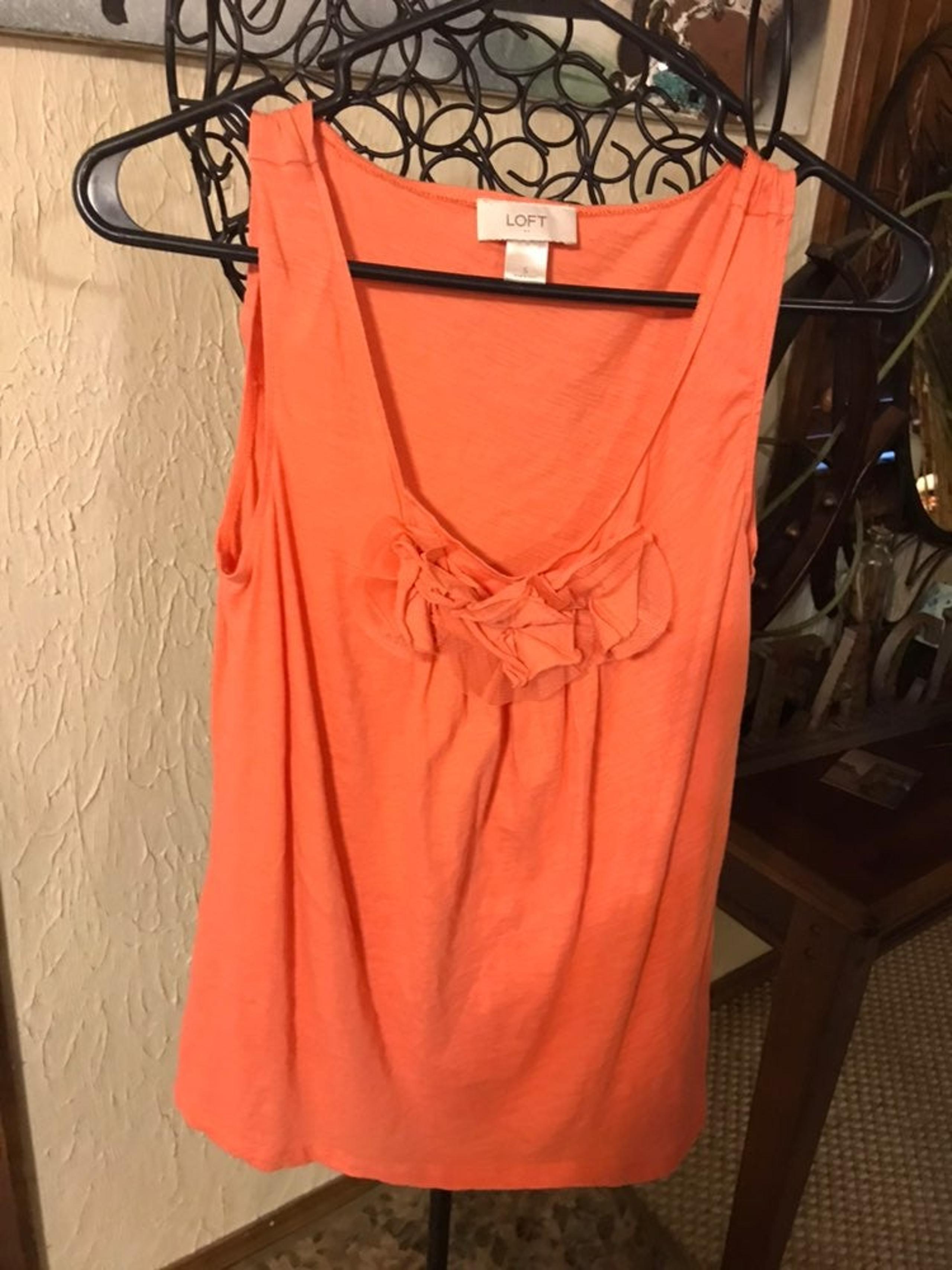 peach tank top small from Loft