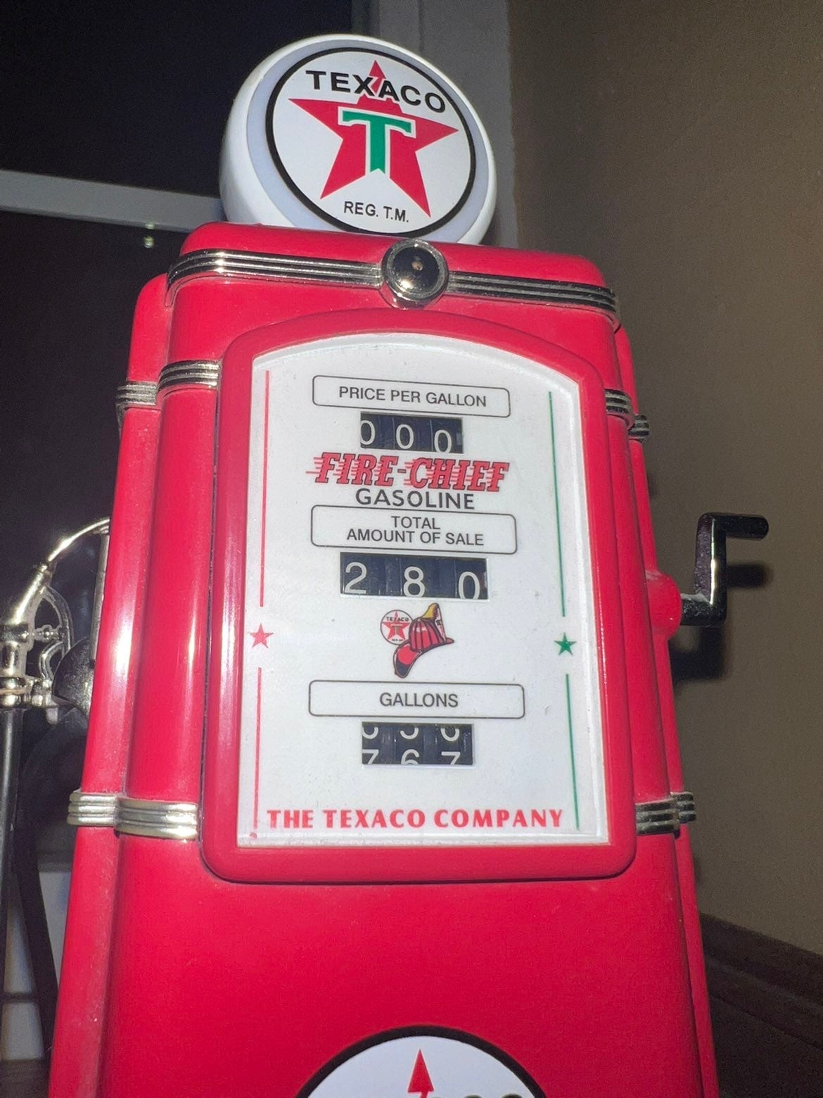 Texaco Vintage Coin Bank