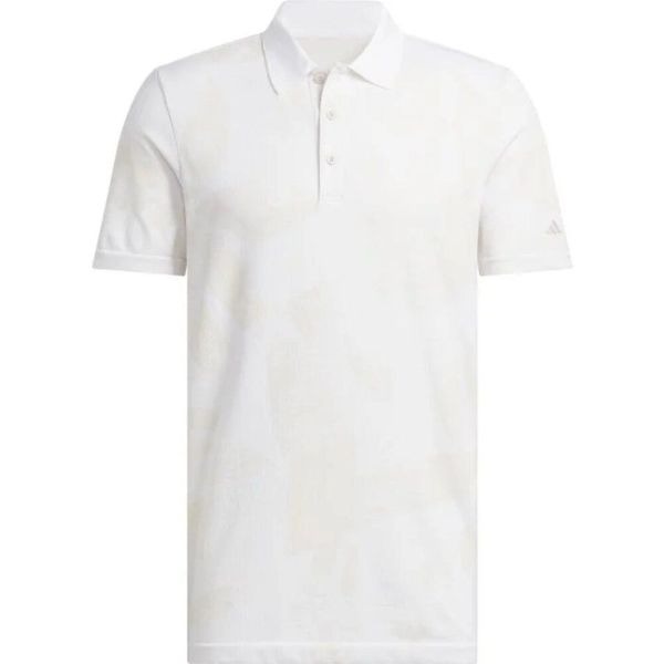NWT New adidas Go-To PK Golf Polo Shirt White Large