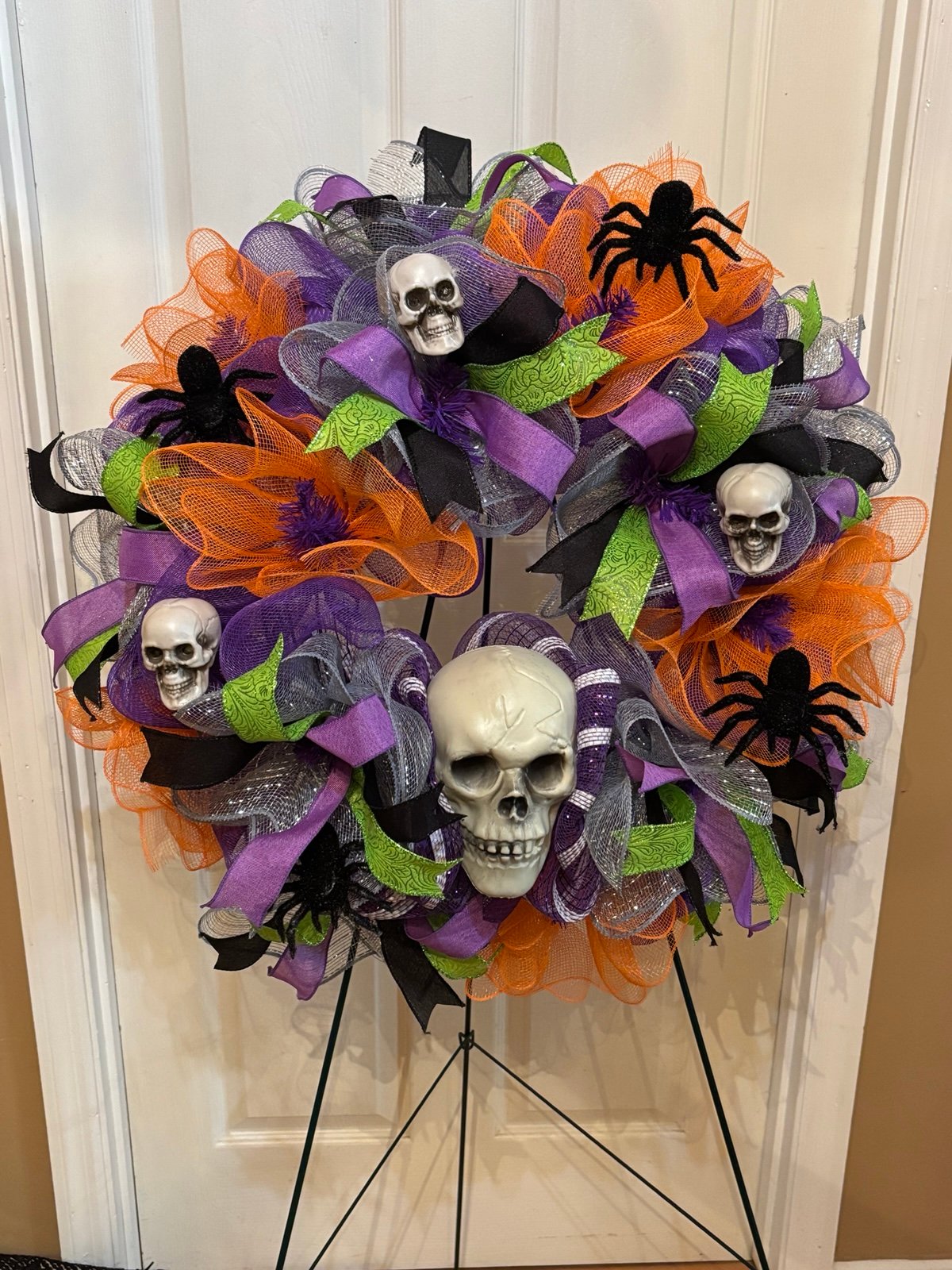 Large Halloween Wreath