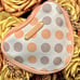Betsy Johnson heart shaped purse