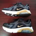 Nike Air Max 200 GS Black Gold Active Sneakers Kids Athletic Shoes Size 6.5Y New