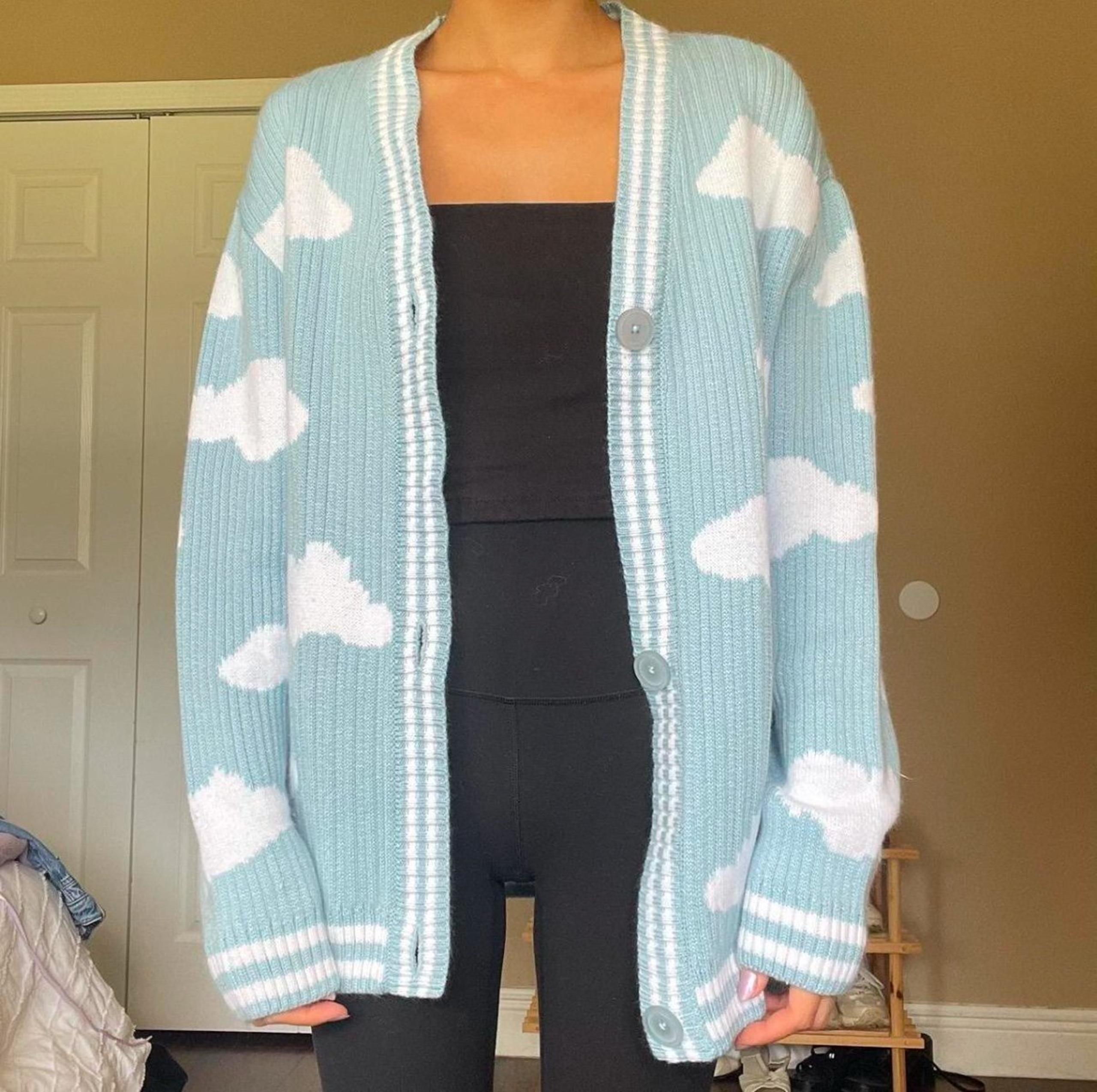 ASOS Cloud Cardigan Light Blue