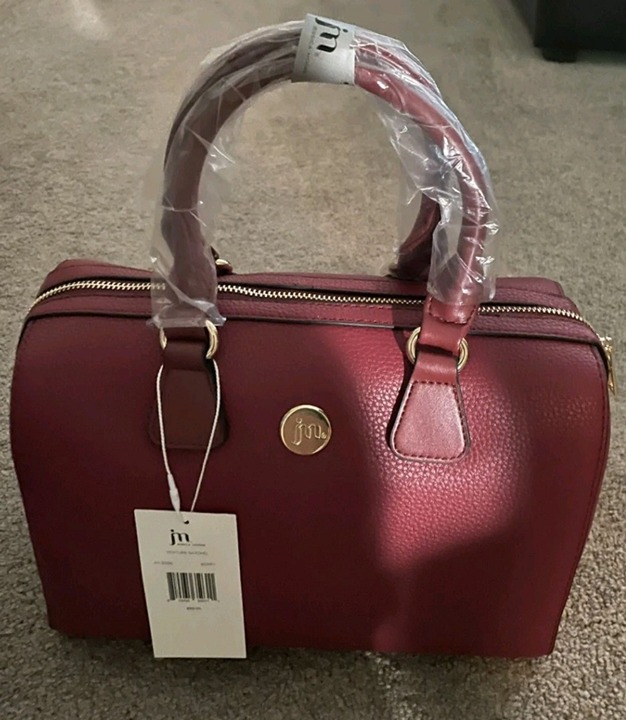 NEW! Venture Satchel Purse Jessica Moore - BerryColor - original packaging new