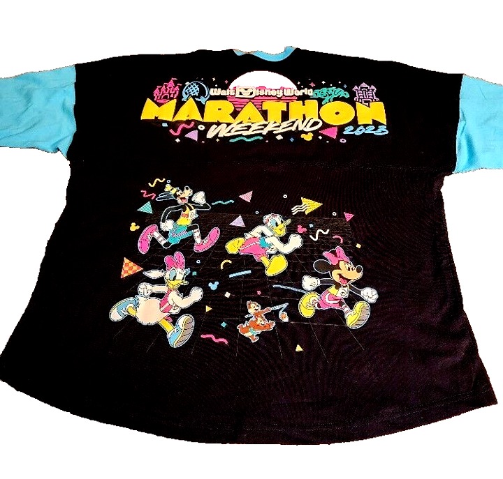 2023 Disney runDisney 30 Years of Running Marathon Weekend Spirit Jersey XL