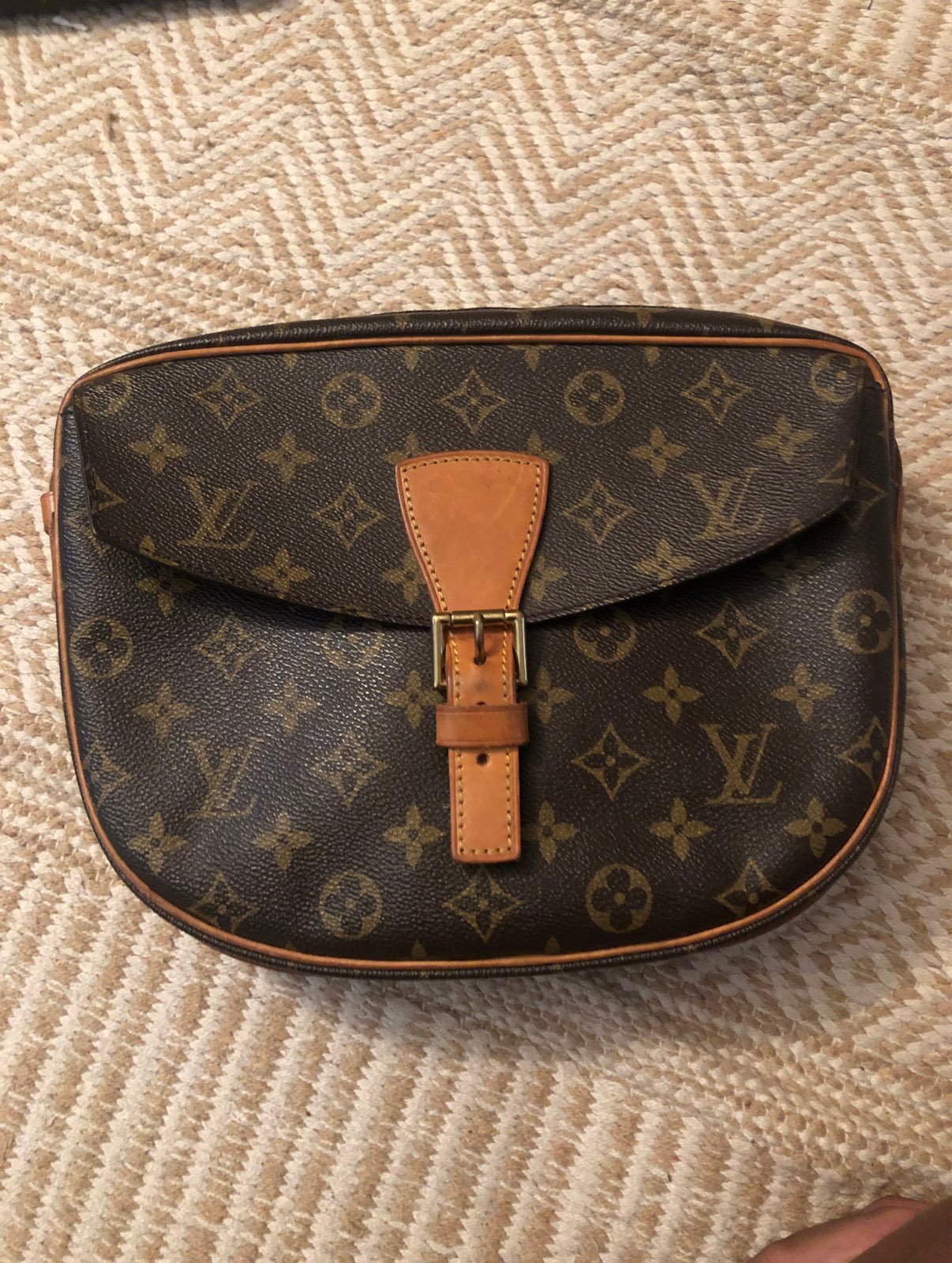 Auth Louis Vuitton Jeune Fille Crossbody