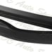 For 2011-2014 Subaru WRX STi CS2-Style JDM Unpainted Black Front Bumper Body Lip