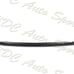 For 2011-2014 Subaru WRX STi CS2-Style JDM Unpainted Black Front Bumper Body Lip