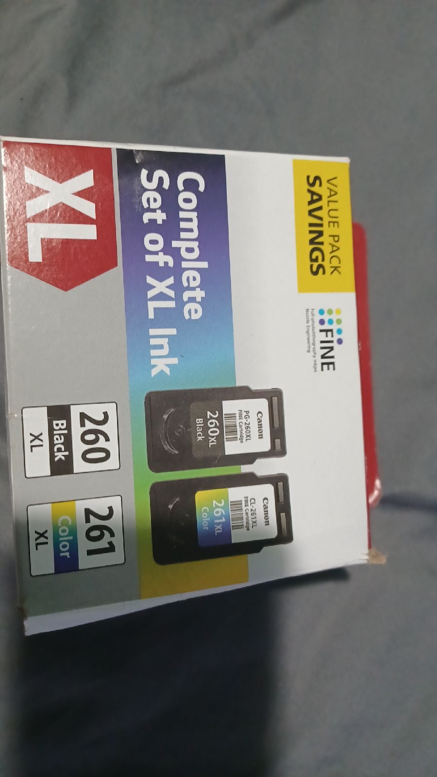 Canon Complete set of XL ink