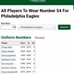 Philadelphia Eagles Brandon Graham RARE Stitched Reebok Jersey Men's size 50