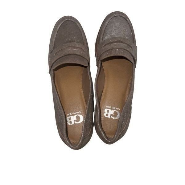Gianni bini shimmering penny loafers new without the box