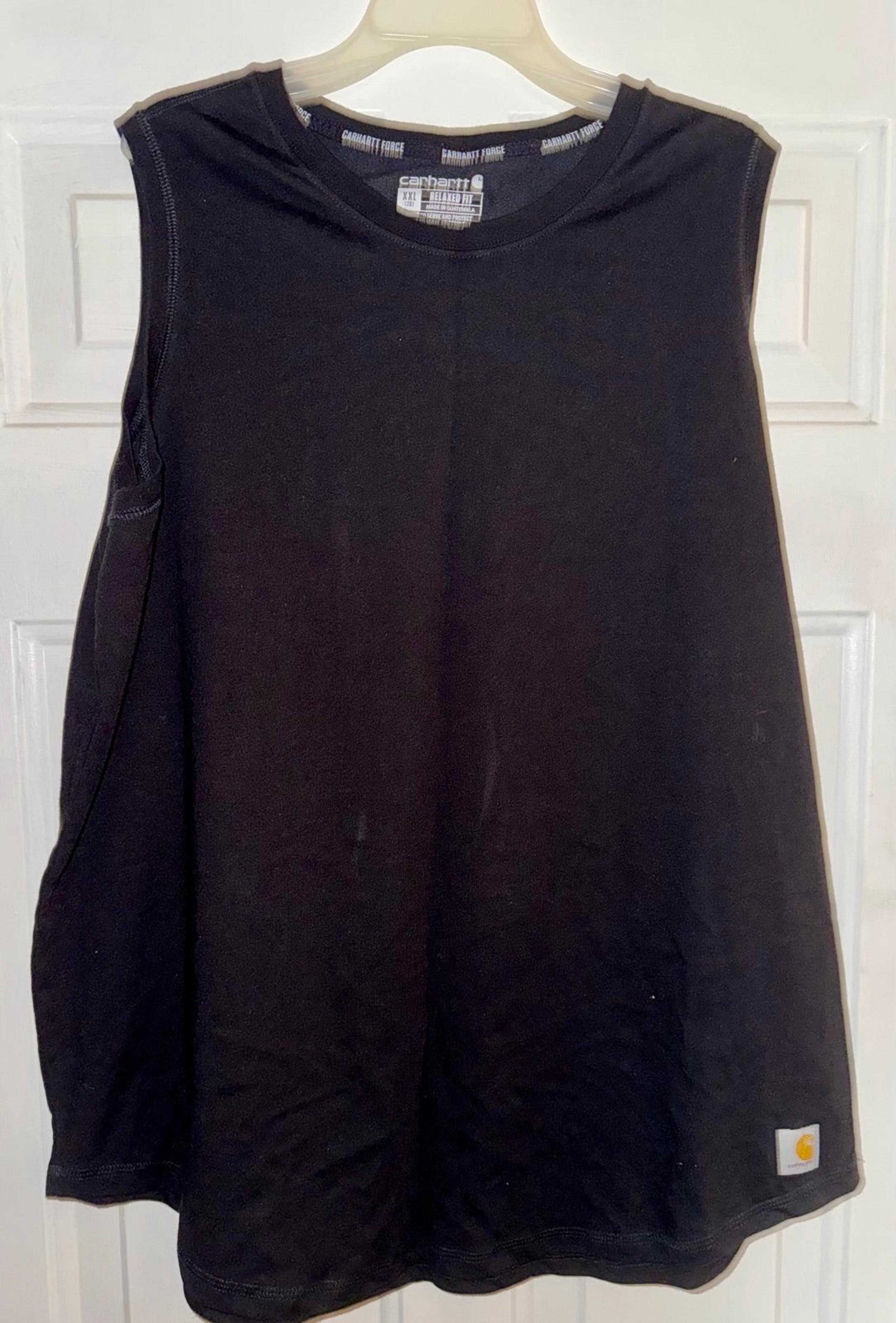 Carhartt Women’s Force Relaxed Fit Tank. XXL. Black.