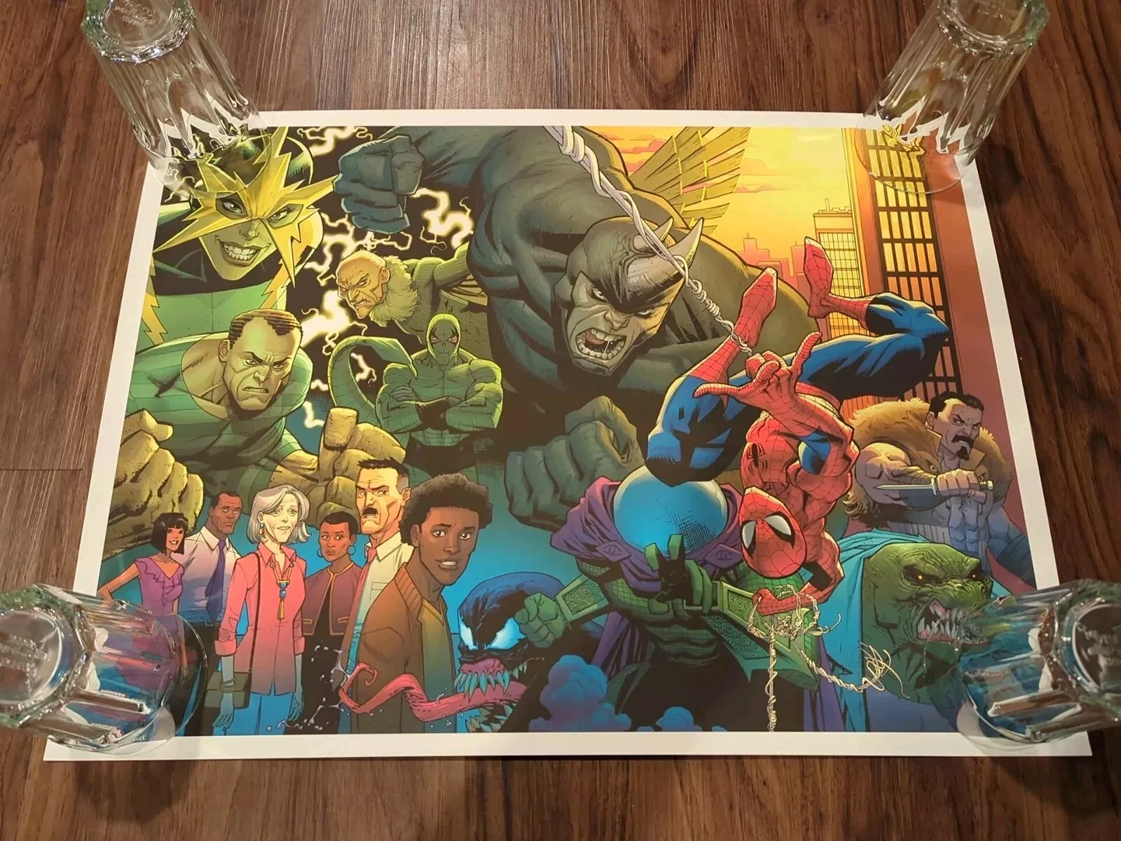 BNG The Amazing Spider-Man Vol #1 by Ryan Ottley 18 x 24 /50 Giclee Art Print