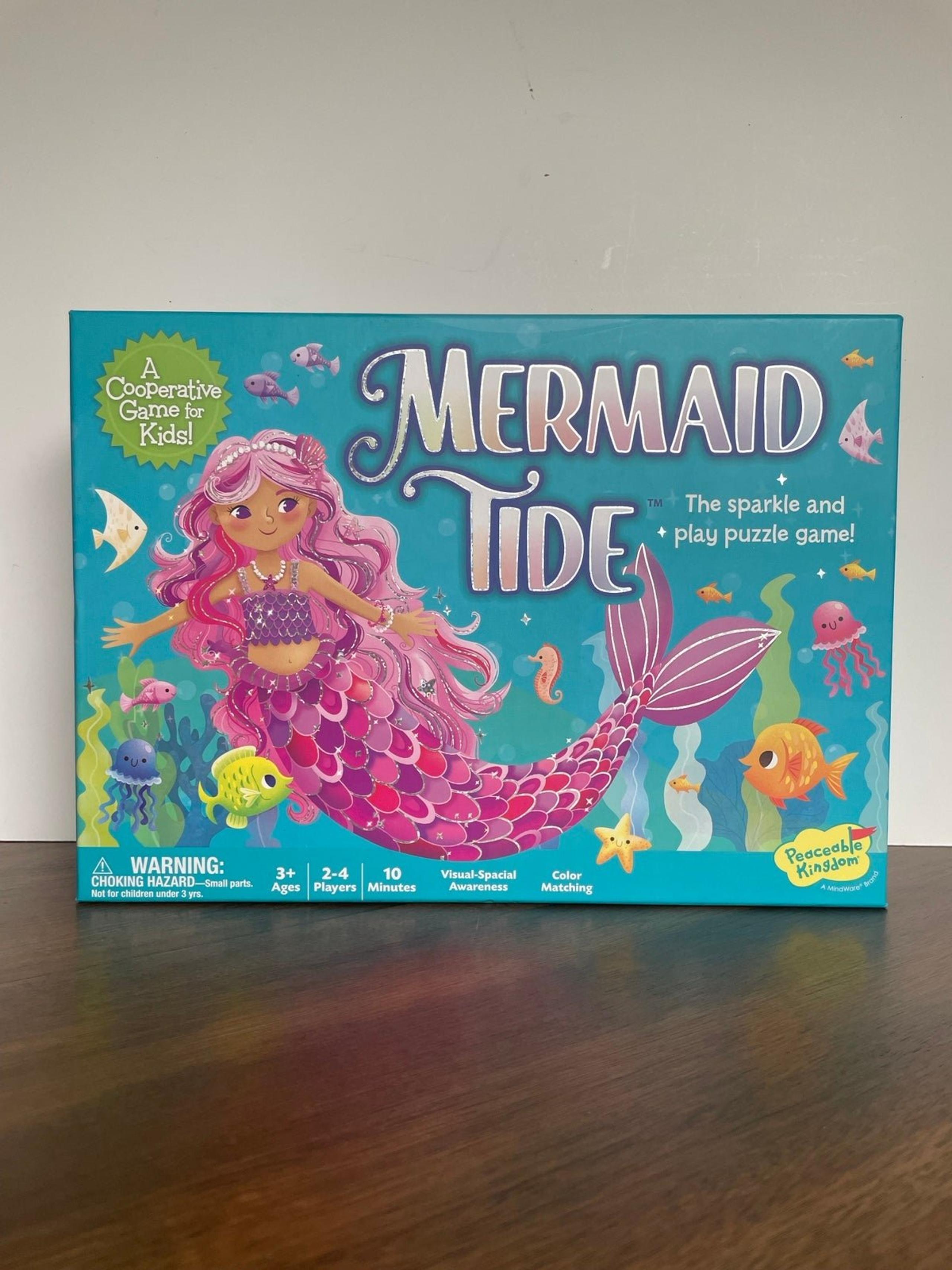 Peaceable Kingdom Mermaid Tide Game NEW