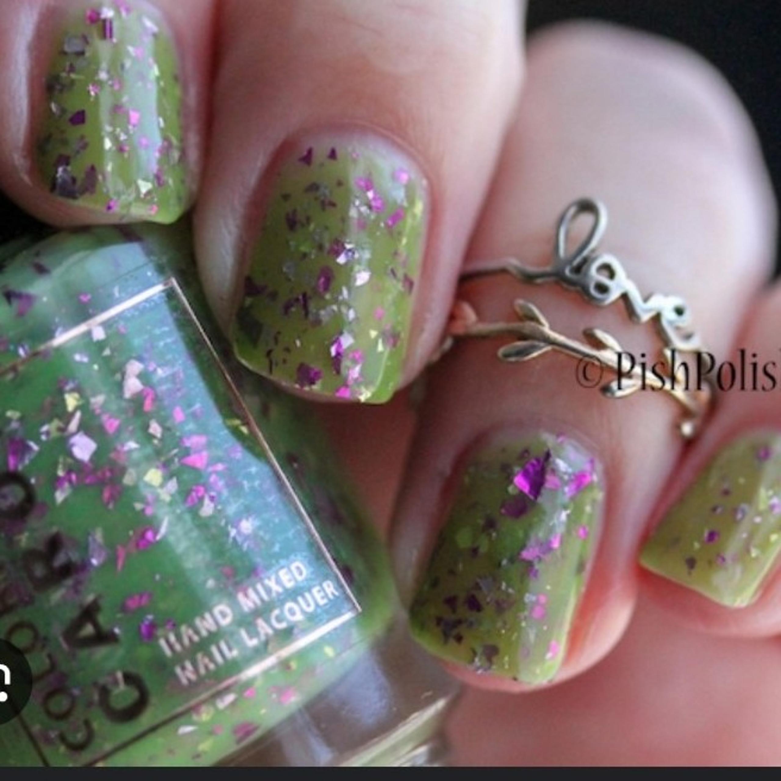 Colores De Carol Indie Nail Lacquer/Polish in "Evergreen Winterpie" 12/2021