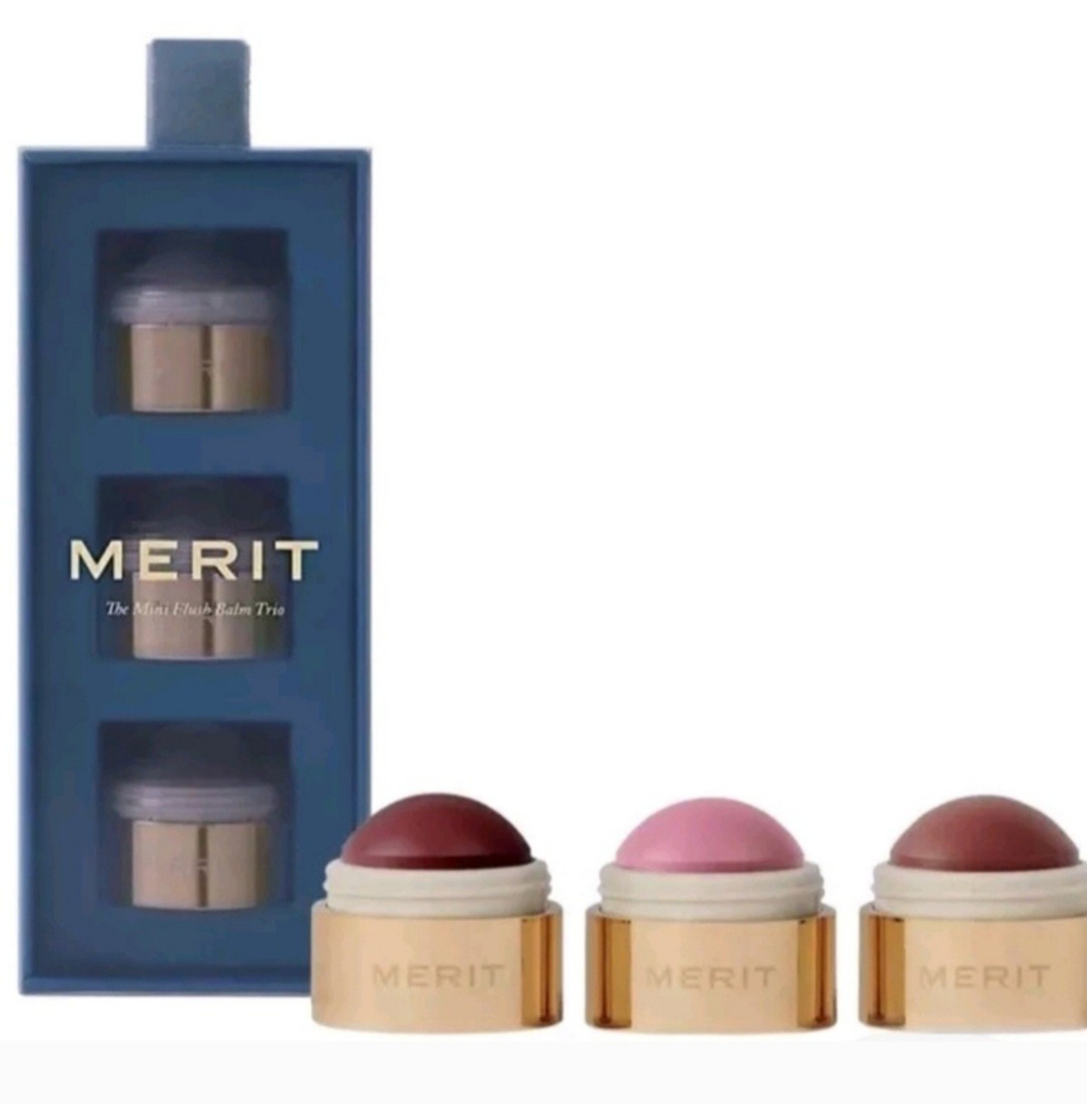 Merit Mini Flush Balm Trio