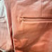 Theory - Burgundy Piped Leather Skinny Pants size0