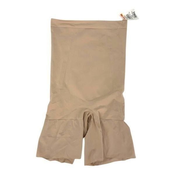 Spanx OnCore High-Waisted Mid-Thigh Short Soft Nude Size Medium NWOT 78 MSRP