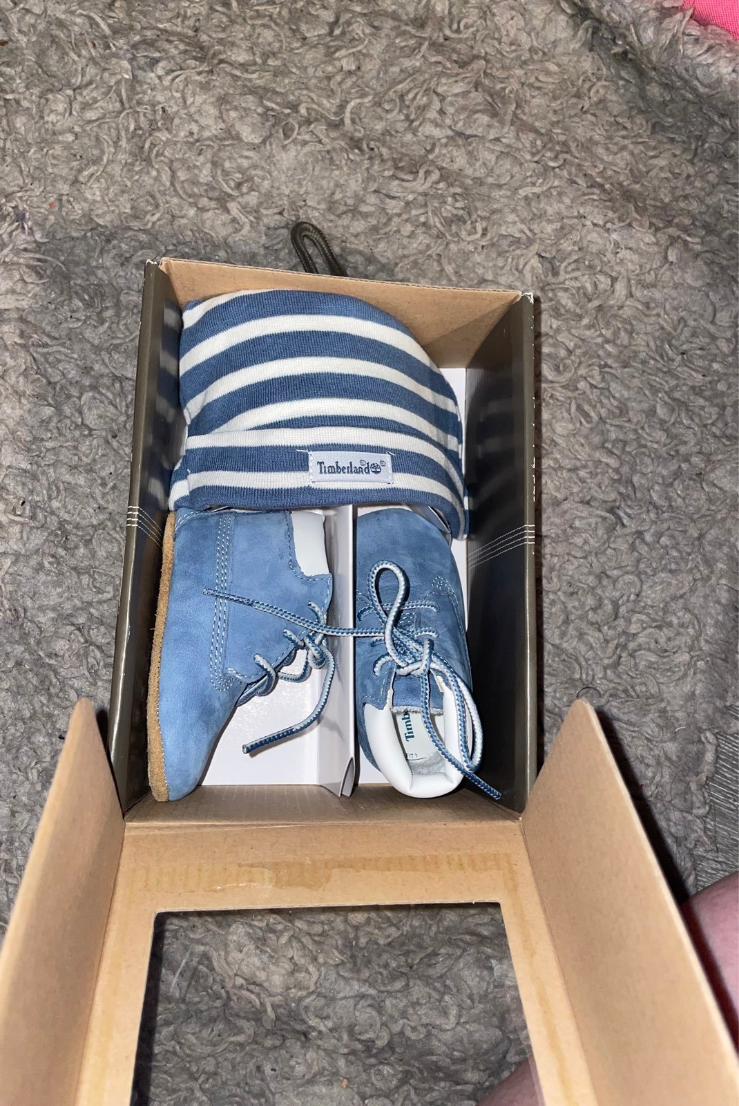 Baby timberland gift set
