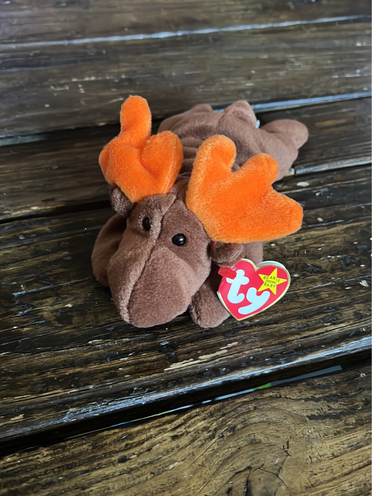Ty Beanie Babies Chocolate The Moose