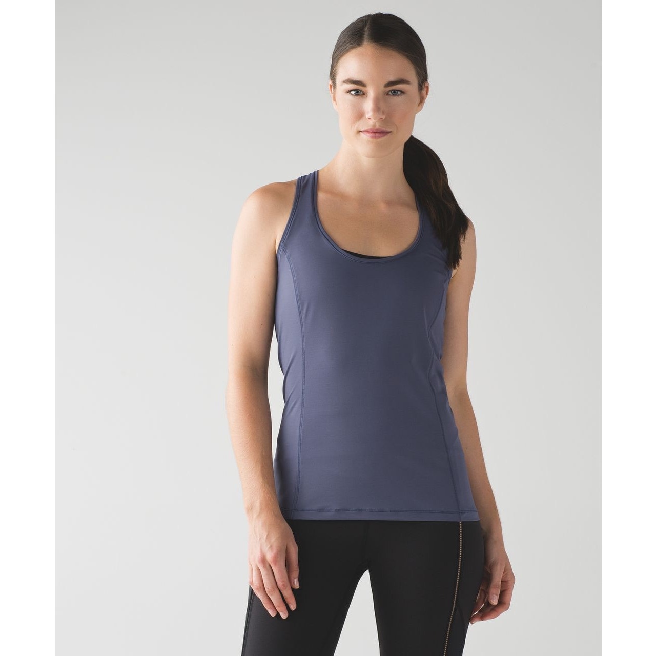 Lululemon Women's Sculpt It Singlet Racerback Tank in Greyvy No Size Dot