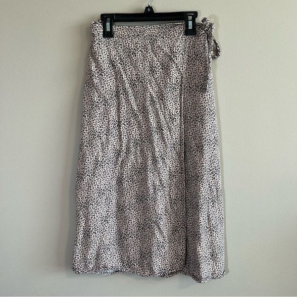 American eagle cheetah midi skirt hotsell