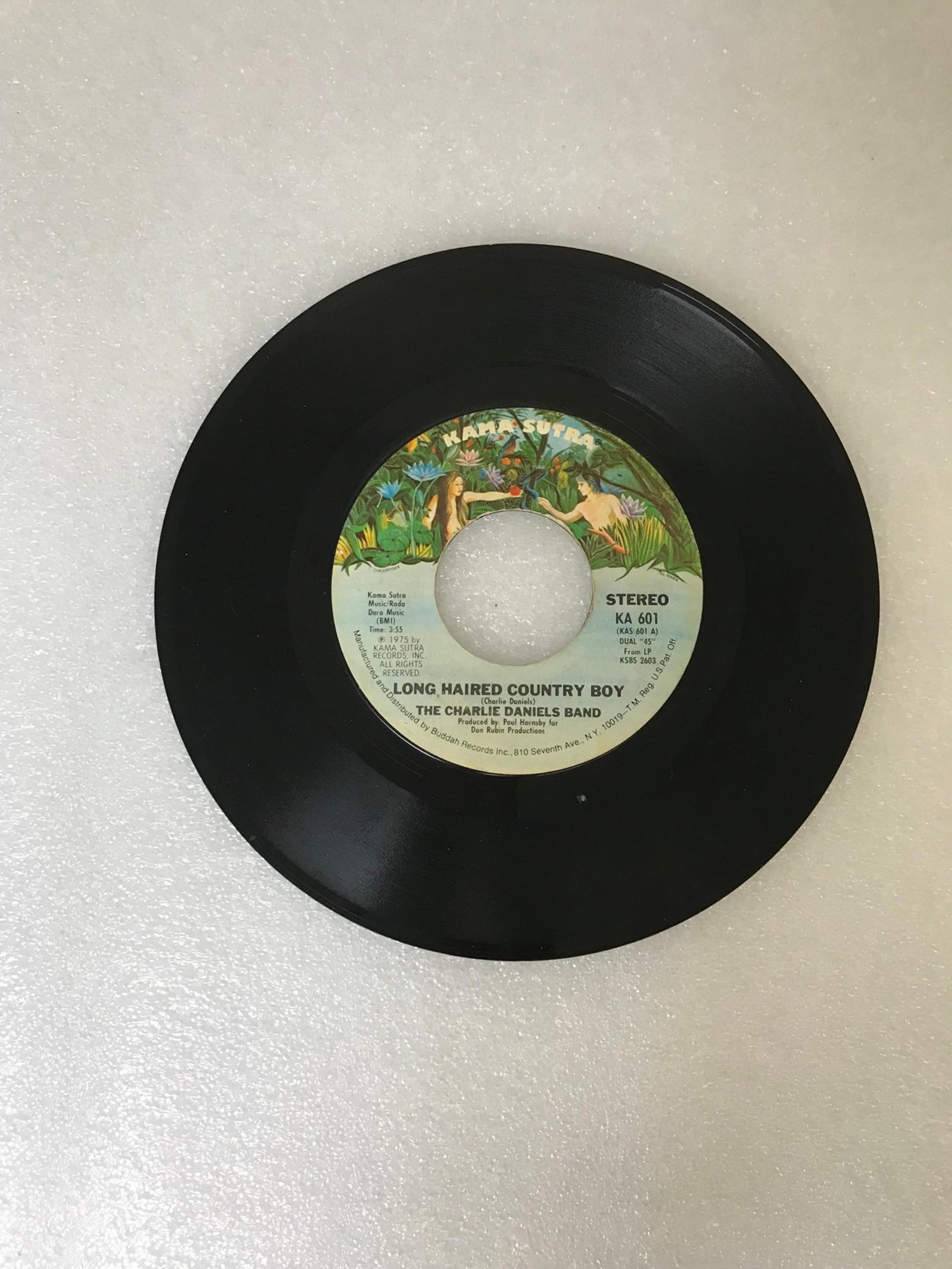The Charlie Daniels Band ‎– Long Haired Country Boy 45rpm record