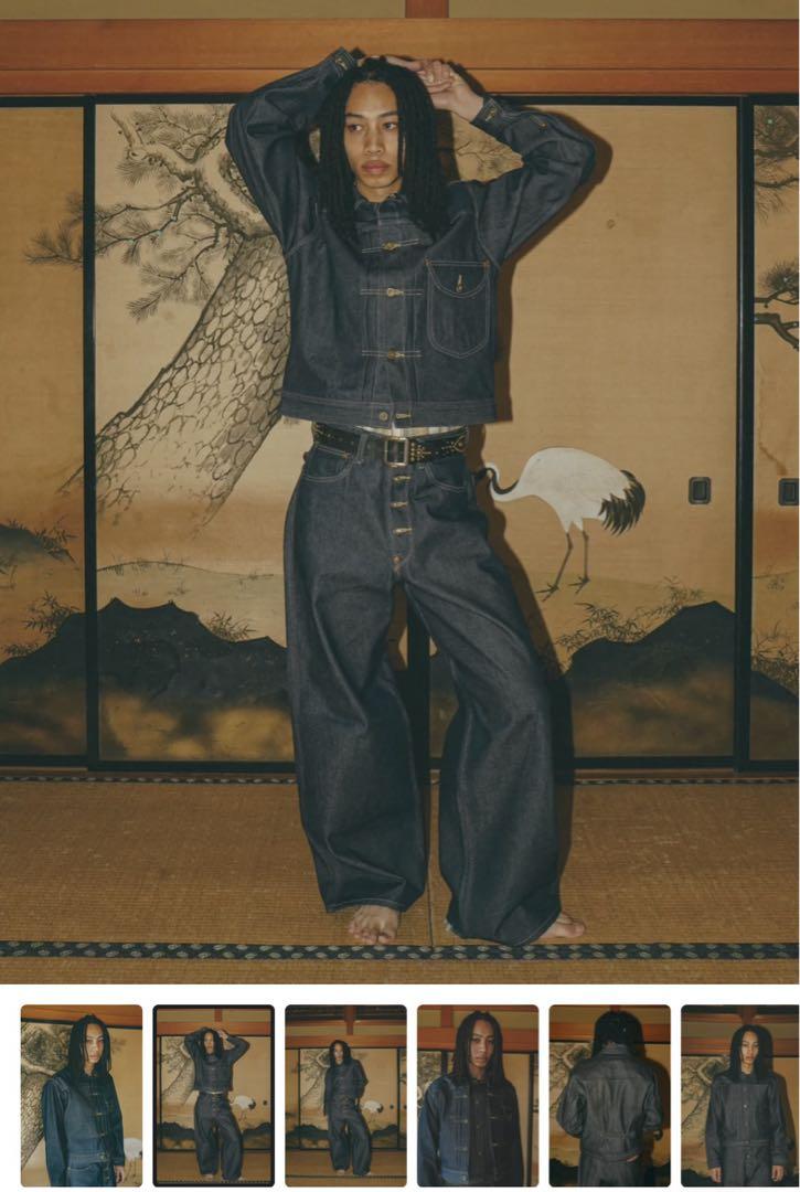 ballsy×Lee cowboy denim jacket Lee x Ballsy Cowboy Denim Jacket, worn by Ian Lee.