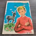 1975 The Wandering Donkey feat. Colette Fovel Artwork - Vintage Large Story Book