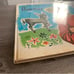 1975 The Wandering Donkey feat. Colette Fovel Artwork - Vintage Large Story Book