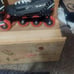 Inline roller hockey skates