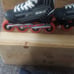 Inline roller hockey skates