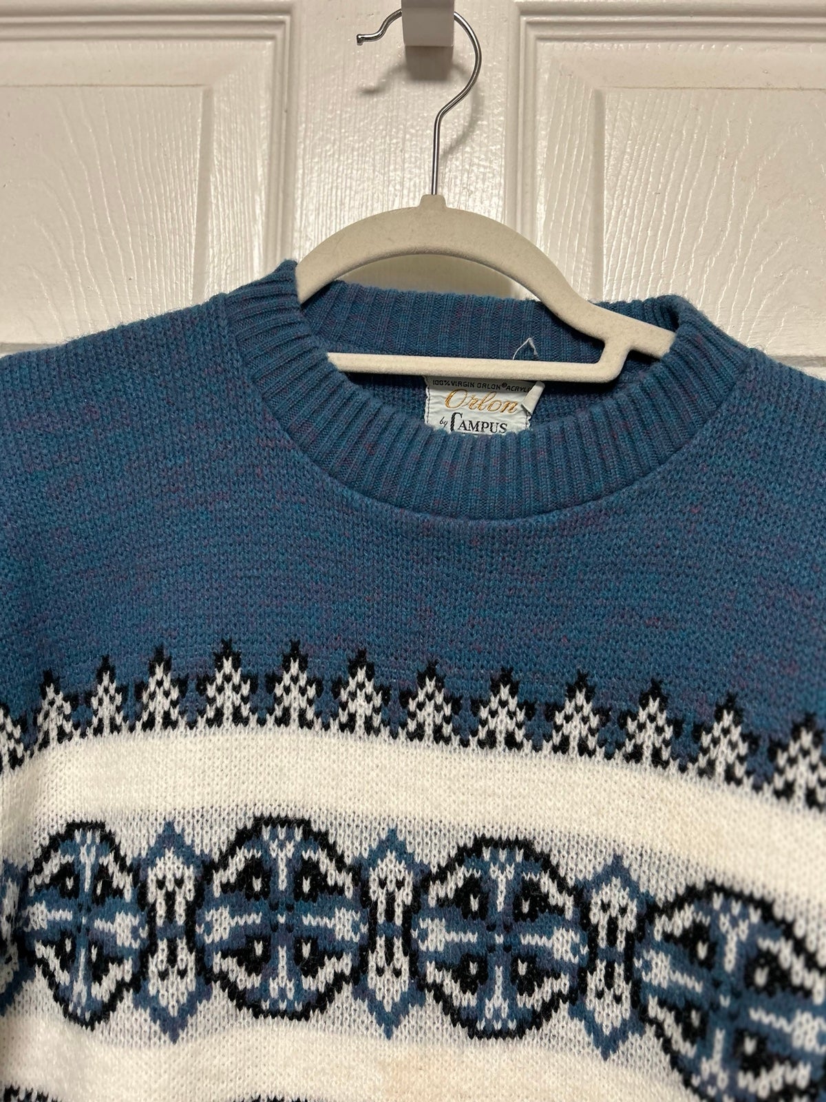 VTG 60's Orlon By Campus Men's Small 100% Acrylic Knit