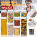 9 Pcs Set Kitchen Dry Food Storage Containers Airtight Pantry Containers w/ Lids
