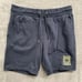 Psycho Bunny Shorts Mens Size Large Navy Blue Drawstring Cotton Aztec Mayan