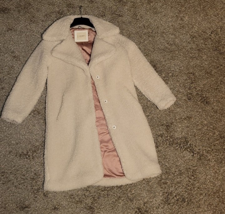 NWT Lucky Brand Sherpa coat